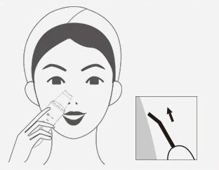 2 стъпка: дълбко почистване на лицето с ултразвуковия скрубер.
